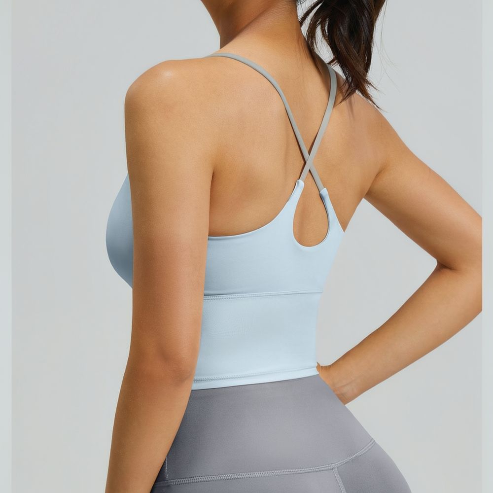 Push Up Bra Padded - Женский спортивный топ для йоги с